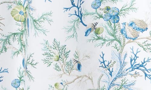 Matouk Del Tesoro Shower Curtain In Sea