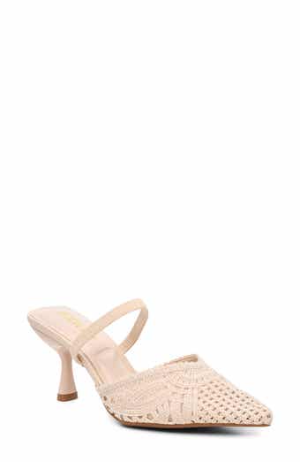 Zuma Macramé Slingback Pump