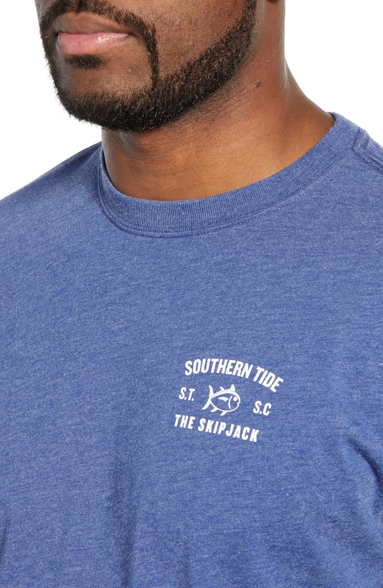Southern Tide Classic Boat Graphic T-Shirt, Alternate, color, 