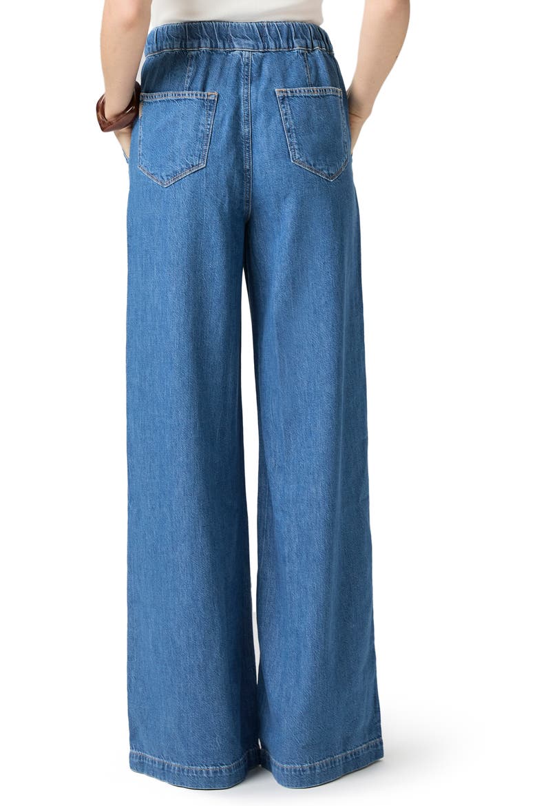 Rumi Tie Waist Jeans, Alternate, color, NIMES