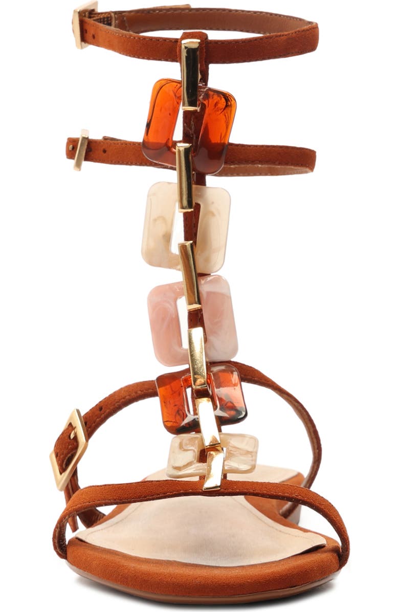 Schutz Cassandra Embellished Sandal, Alternate, color,