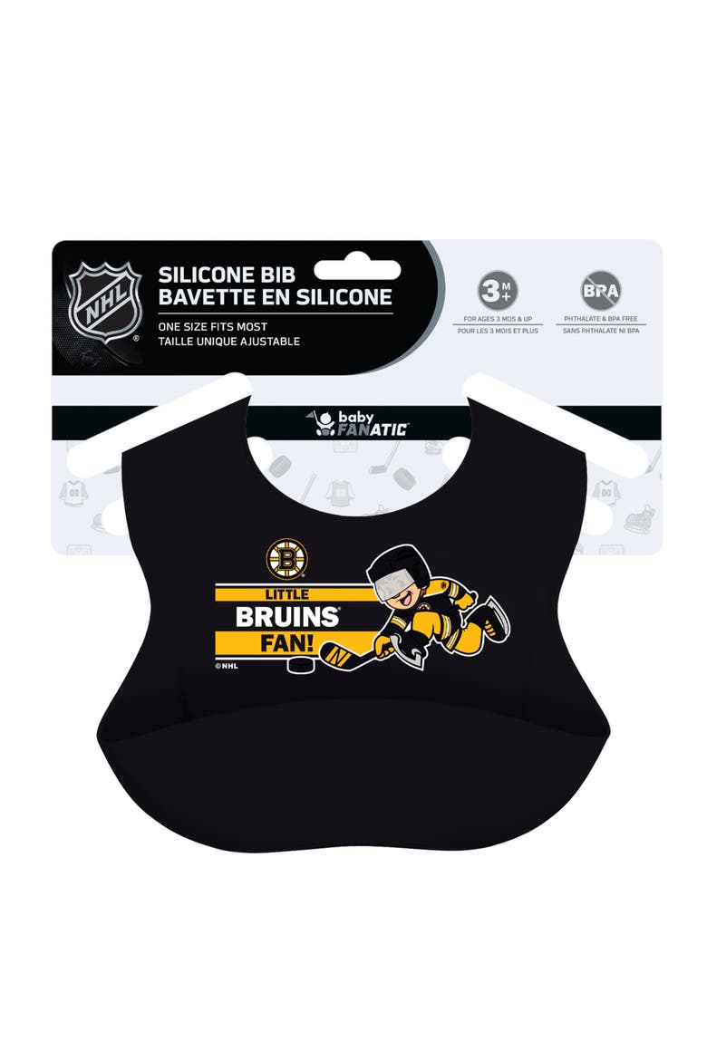 Boston Bruins - NHL Silicone Bib, Alternate, color, Multicolor