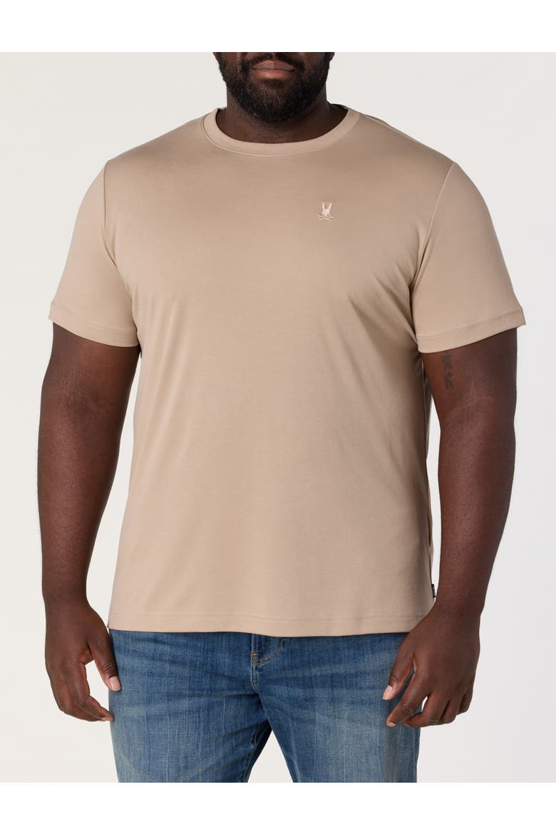 Big & Tall Bryce Performance T-Shirt, Alternate, color, STONE