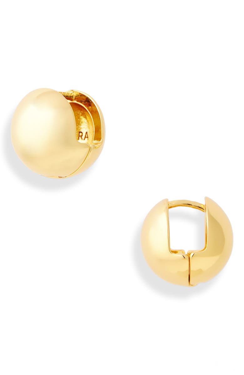 ROXANNE ASSOULIN Como Ball Huggie Hoop Earrings, Main, color,