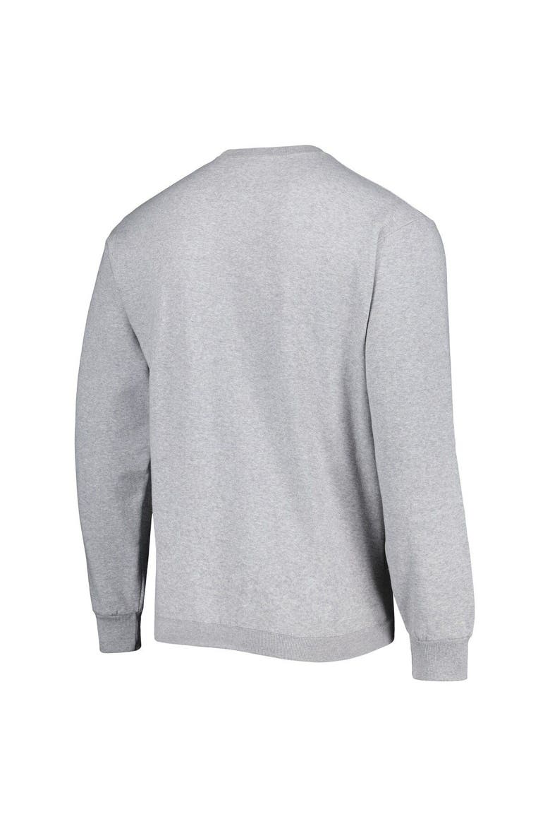 Men's Champion Heather Gray Nebraska Huskers High Motor Pullover Sweatshirt, Alternate, color, Heather Gray