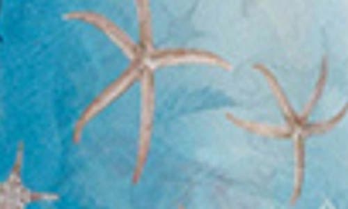 Agua Bendita Kids' Salma Sereia Cover-up Caftan In Blue