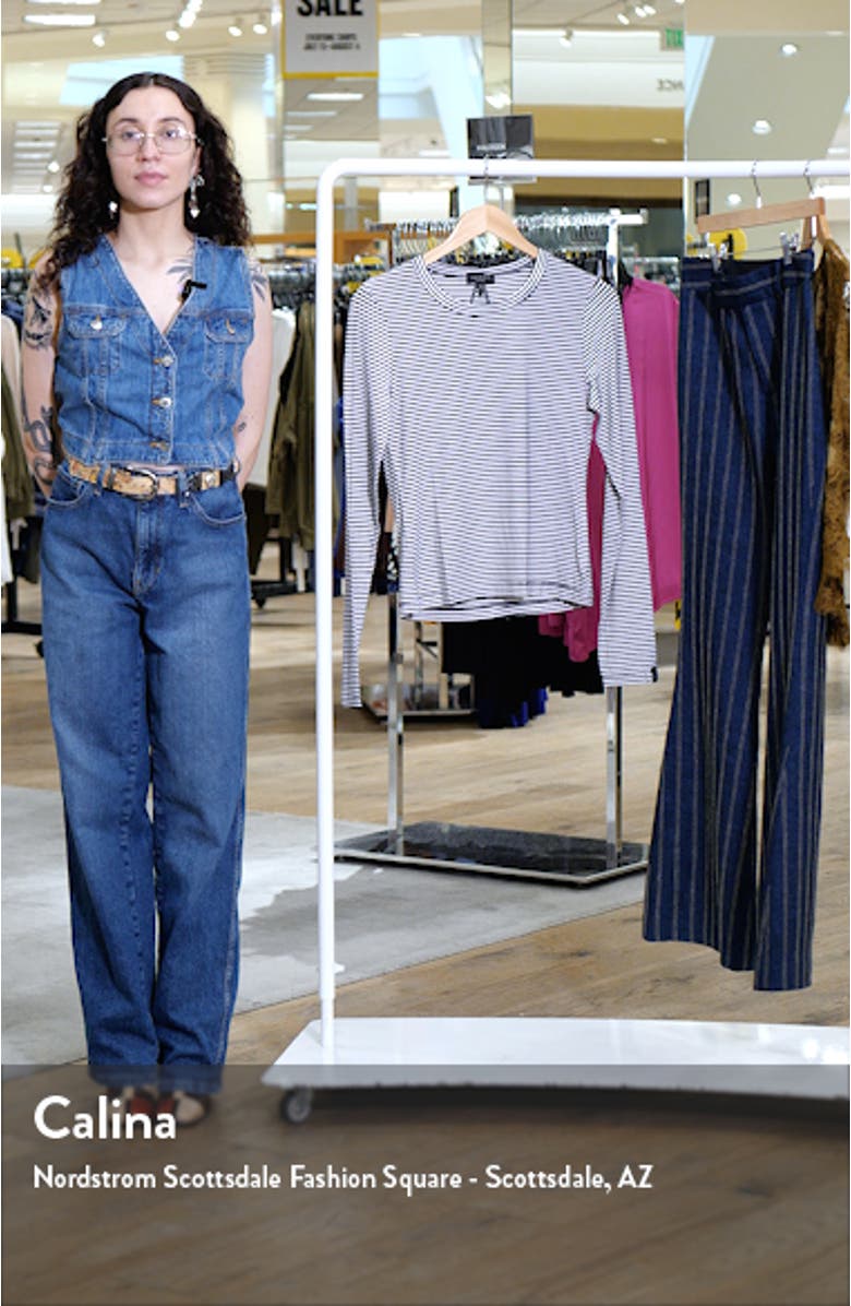 Luca Stripe Long Sleeve T-Shirt, sales video thumbnail