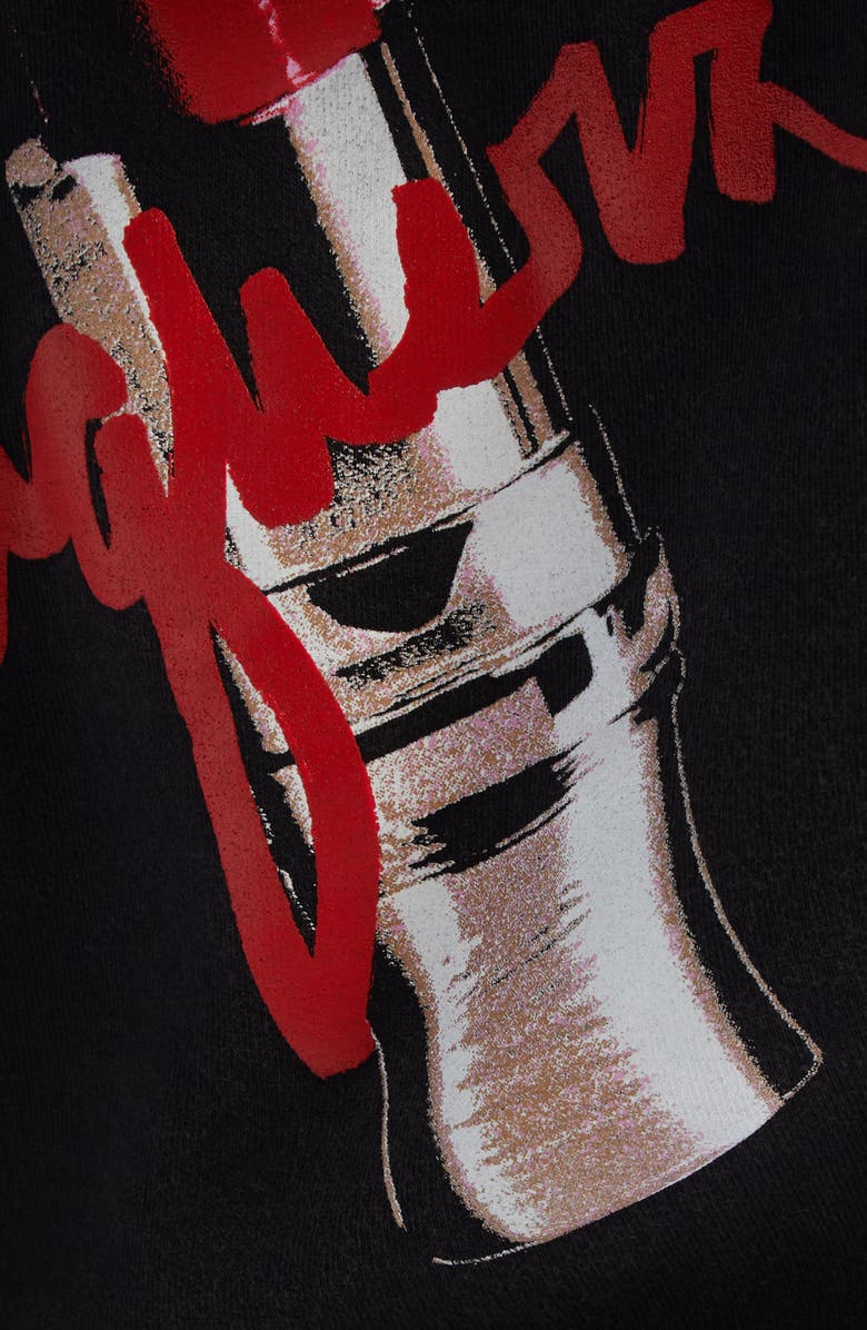 Vaquera Twisted Full Zip Hoodie, Alternate, color, Faded Black