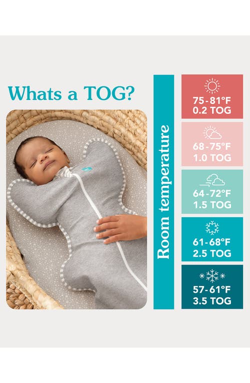Love To Dream Swaddle Up™ 1.0 Tog Silky Lux Swaddle In Blue