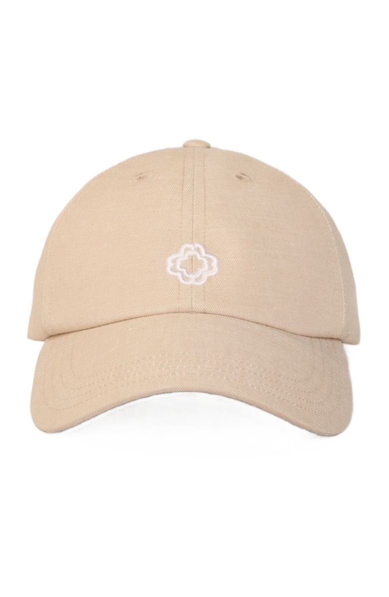 maje Linen cap, Main, color, 