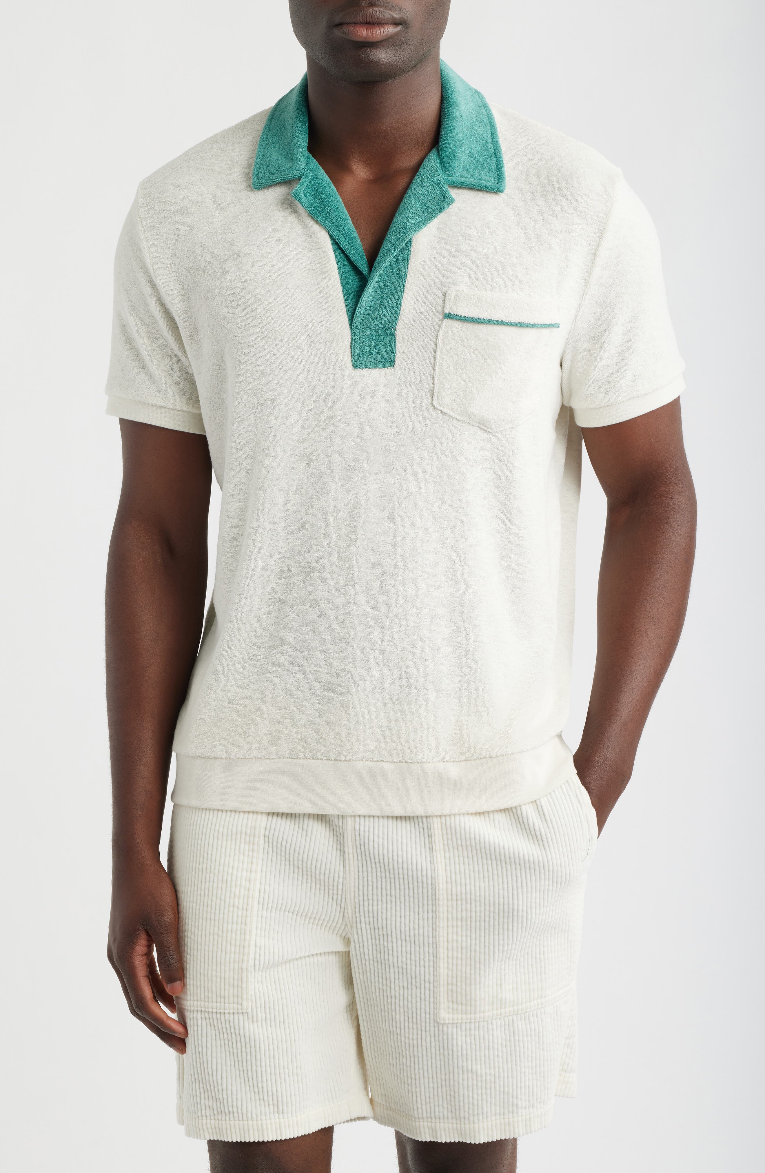 selected WHITE/ GREEN