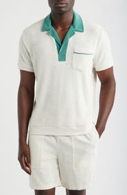 Marine Layer Emilio Vintage Terry Polo