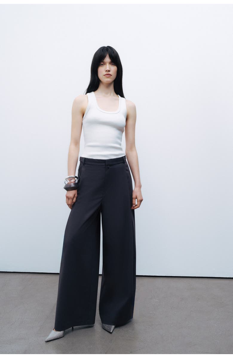 Nocturne Belt Detailed Pants, Alternate, color, 
