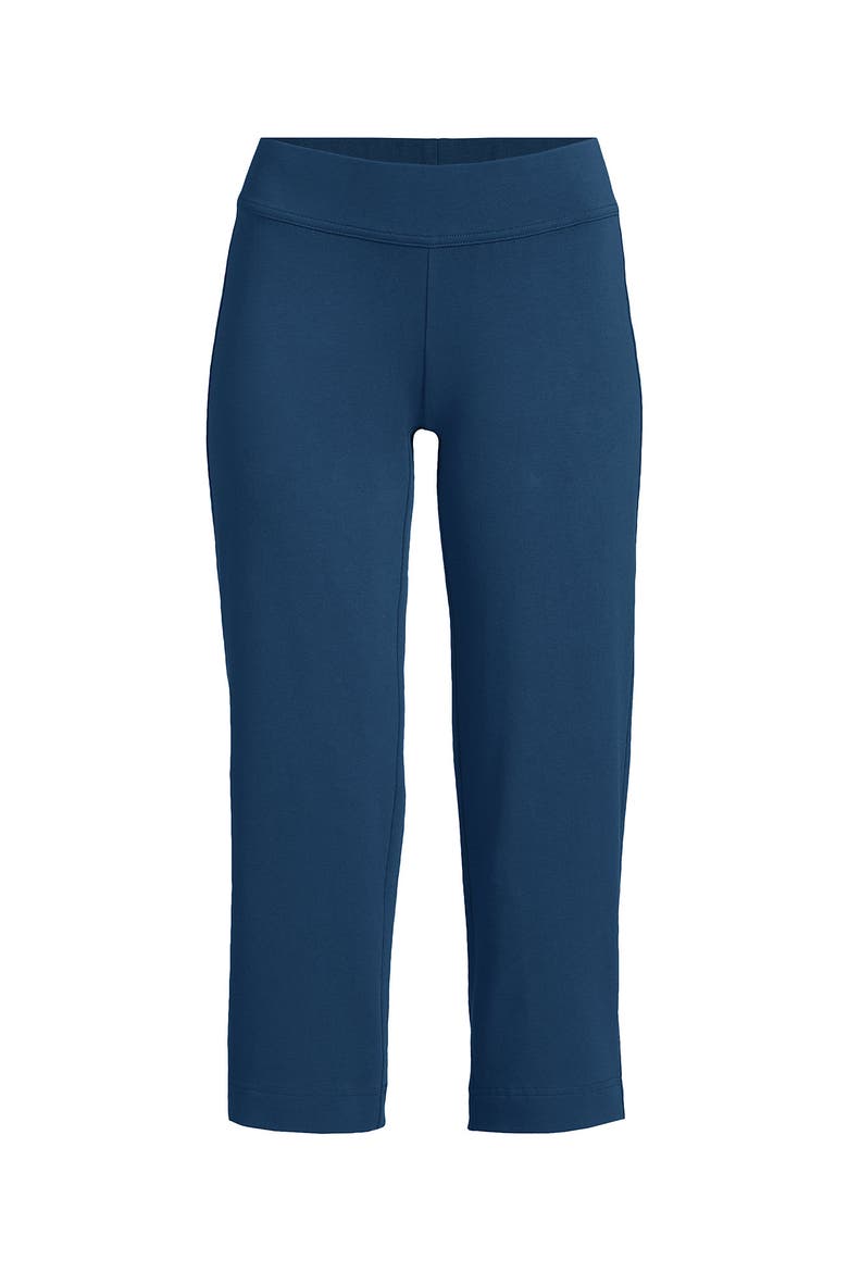 Starfish Mid Rise Pull On Crop Pants, Alternate, color, Evening Blue