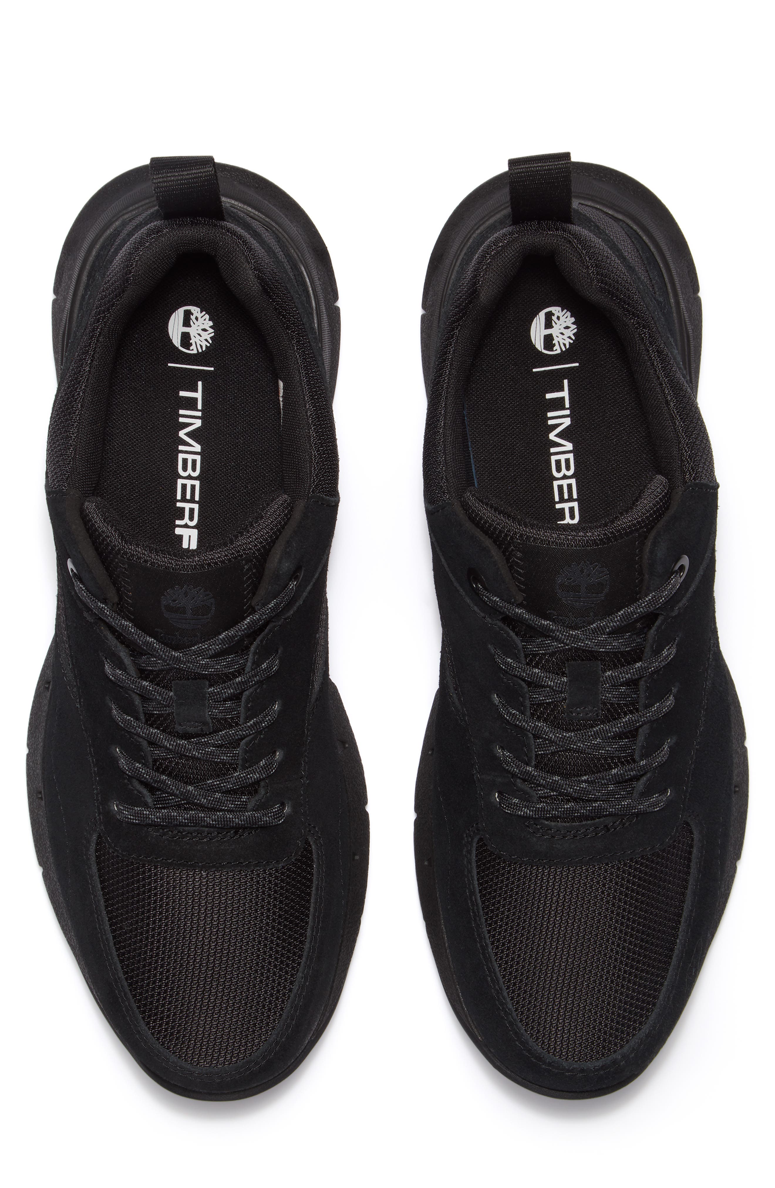 Timberland Voyager Park Sneaker, Alternate, color, Blackout Mesh