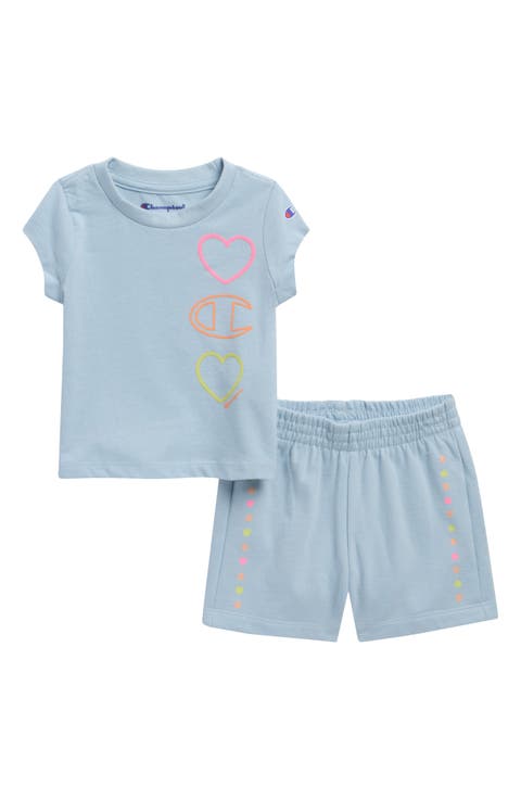 Cotton Blend T-Shirt & Shorts Set (Baby)