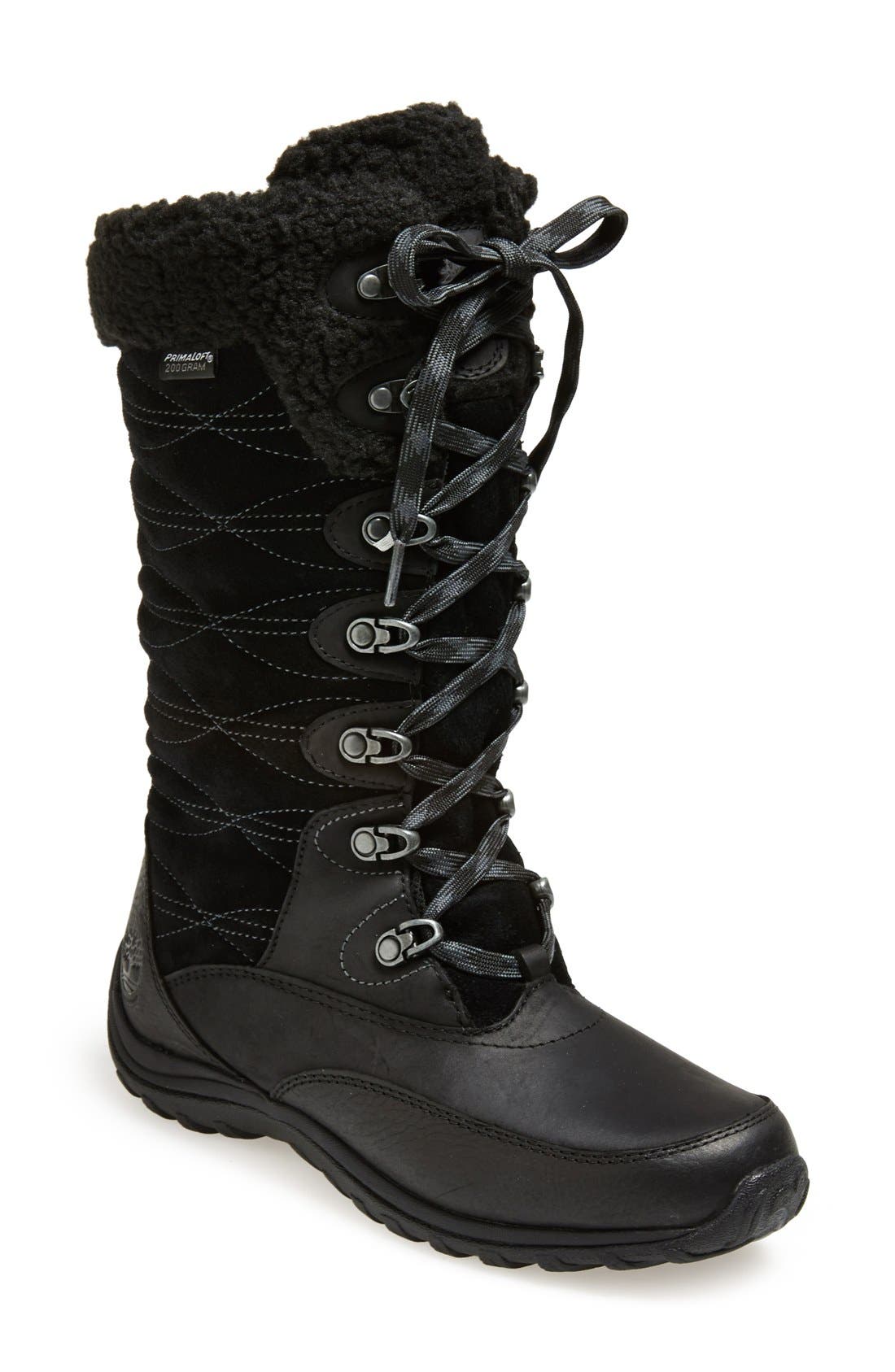 Timberland Earthkeepers<sup>®</sup> 'Willowood' Insulated Waterproof Tall Boot, Main, color, 