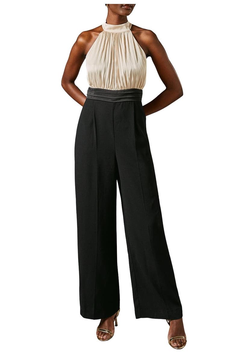 Coast Mono Halter Jumpsuit, Alternate, color, Mono