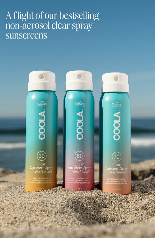 Coola ® On The Go Sunscreen Spray Travel Set In No Color