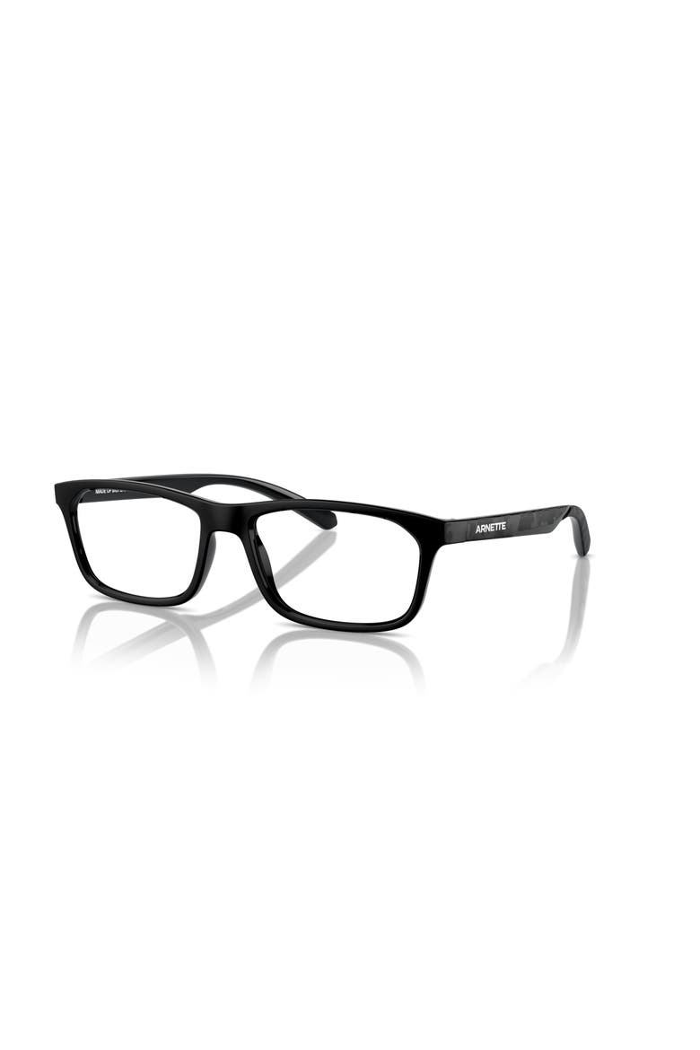 54mm Rectangle optical glasses, Main, color, Black