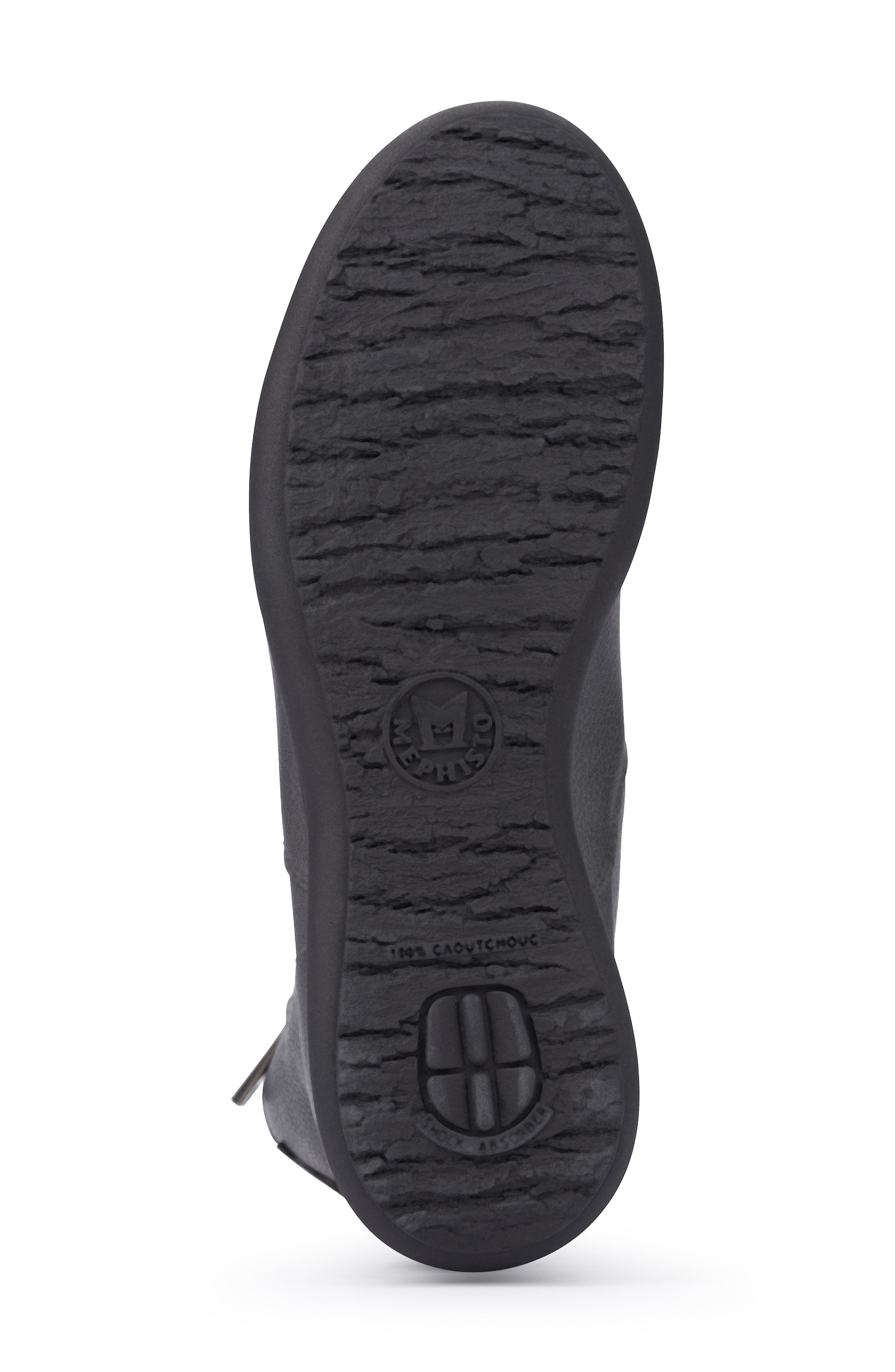Nessia Bootie, Alternate, color, GRAPHITE LEATHER