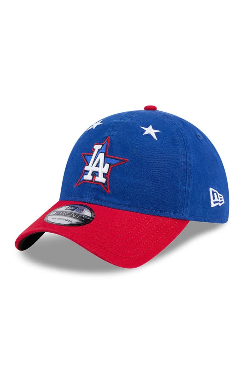 New Era Men's New Era Blue/Red Los Angeles Dodgers 2025 MLB All-Star Game Workout 9TWENTY Adjustable Hat, Alternate, color,
