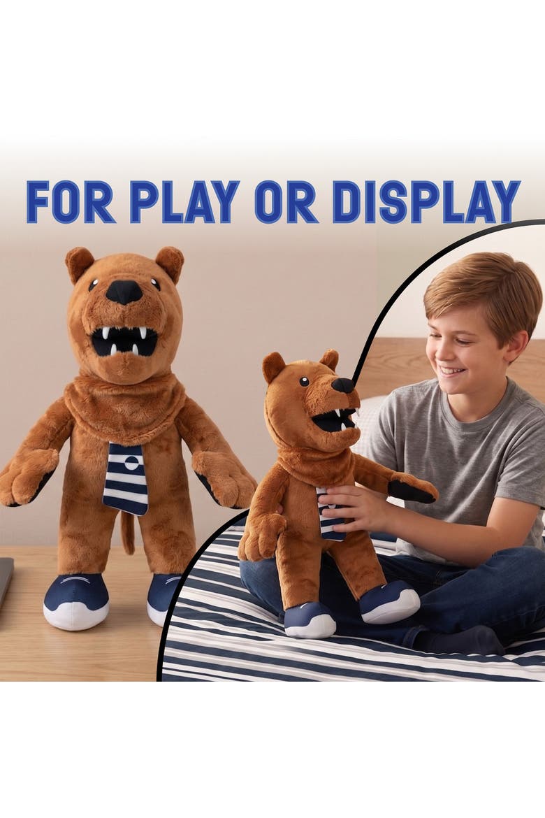 Penn State Nittany Lion 18" Jumbo Mascot Plush Figure, Alternate, color, None