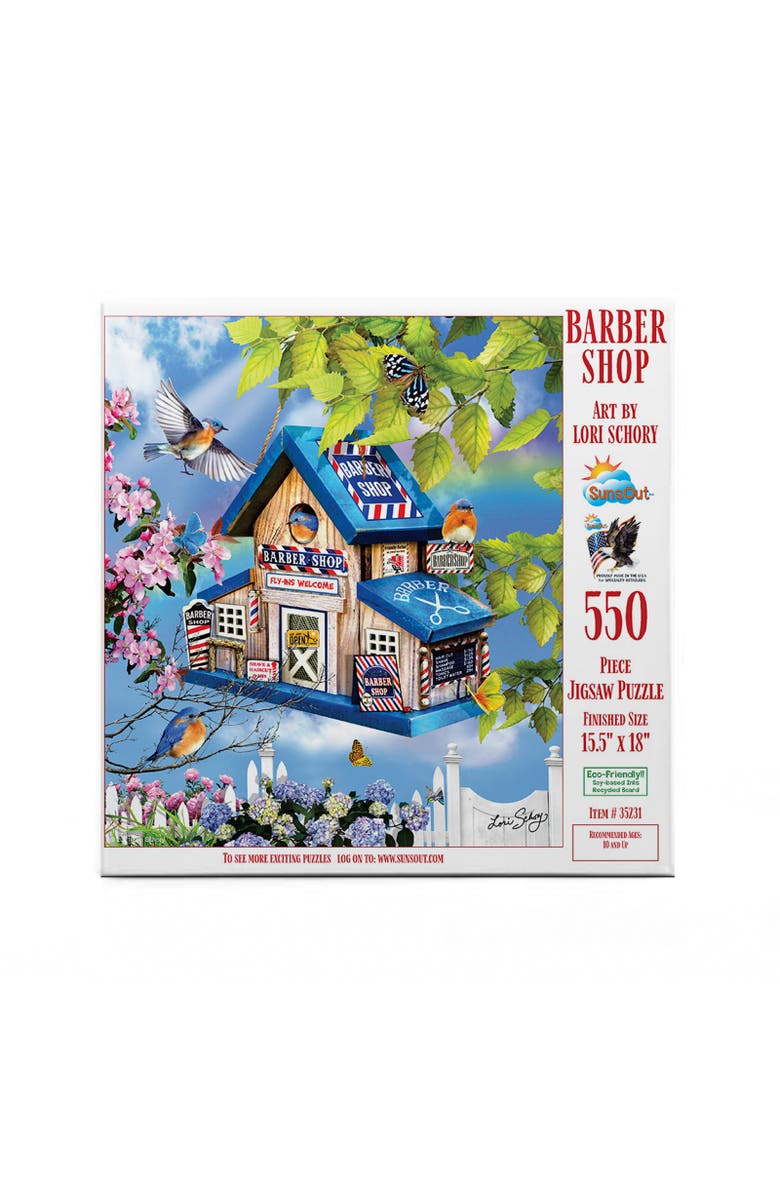 Sunsout Barber Shop 550 piece Jigsaw Puzzle for Adults, Alternate, color, Multicolor