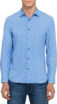 CONSTRUCT Quadruple Diamond Woven Long Sleeve Basic