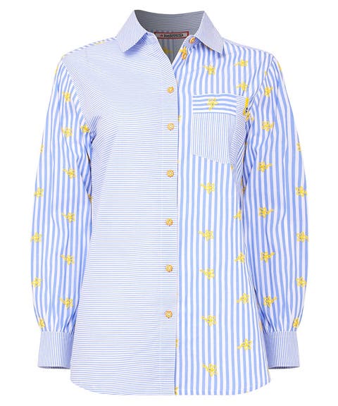Embroidered Cotton Shirt