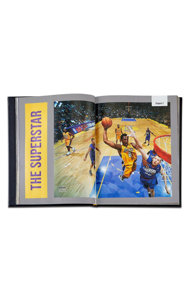 Graphic Image Kobe Bryant A Tribute to a Basketball Legend Leather Edition, Alternate, color, Black