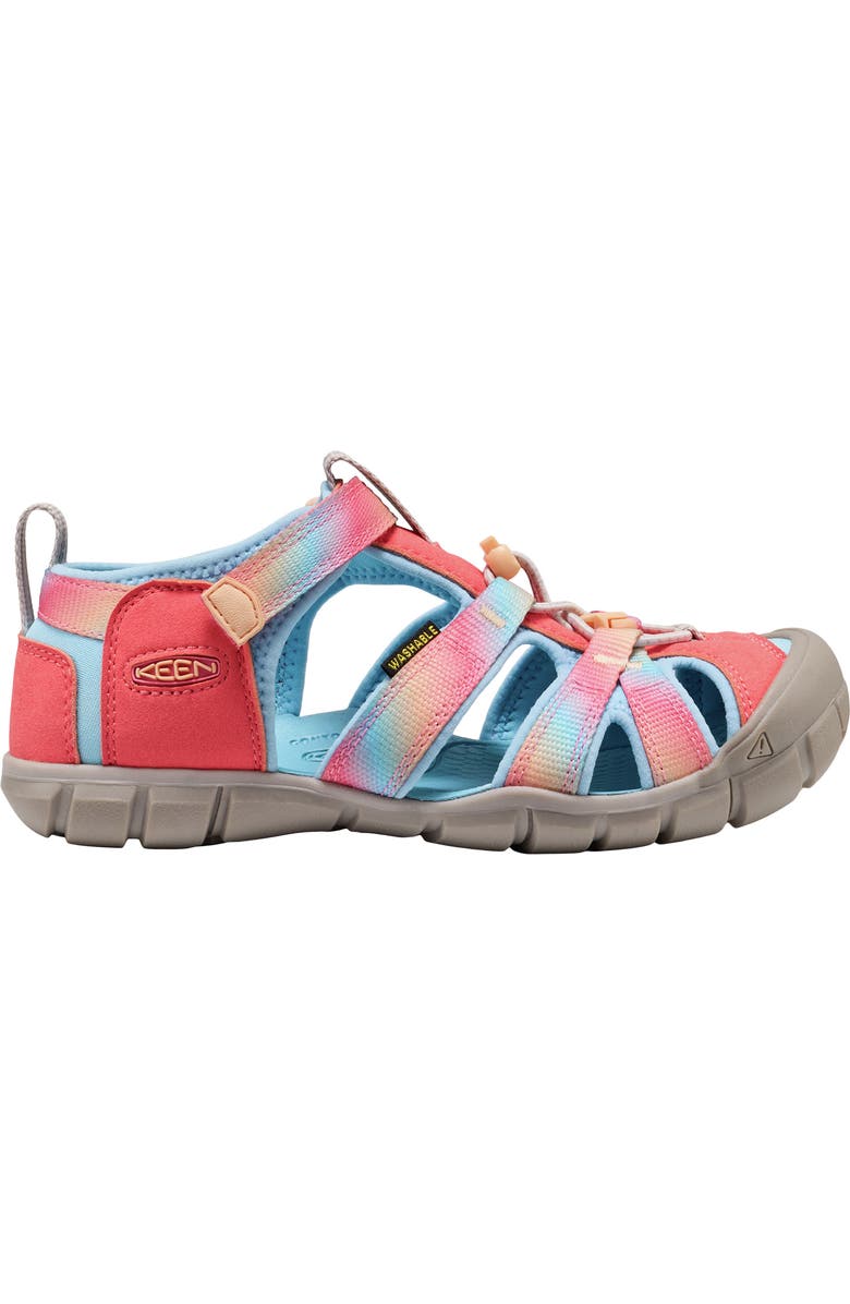 KEEN Kids' Seacamp II CNX Water Friendly Sandal, Alternate, color, Ombre Pink Lemonade