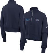Nike Women's Nike Navy Tennessee Titans Primetime Phoenix Half-Zip Sweatshirt