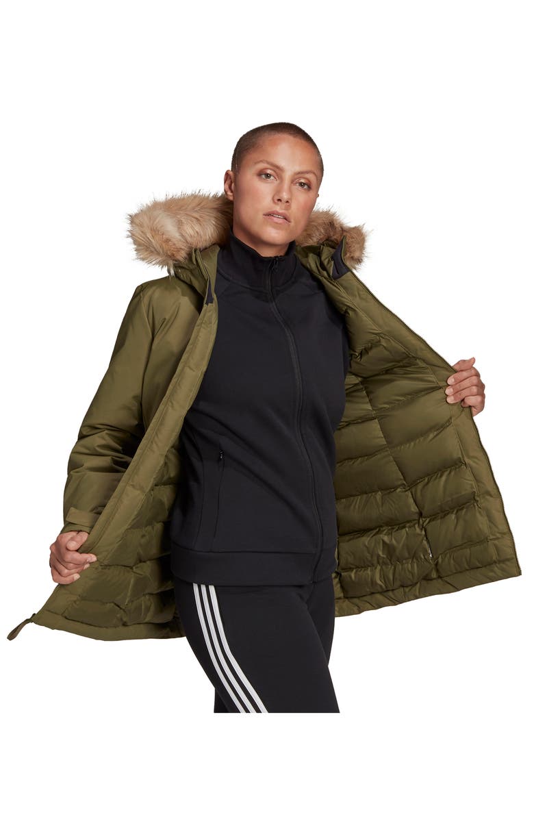 adidas Utilitas Hooded Parka, Alternate, color, 