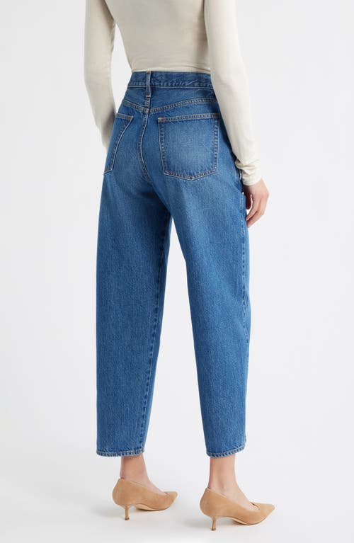 Frame The Candle High Rise Trouser Jeans In Swan In White