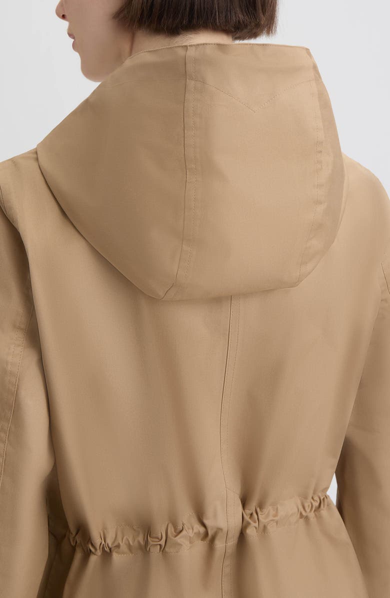 Hunter Adela Classic Waterproof Rain Jacket, Alternate, color, British Tan