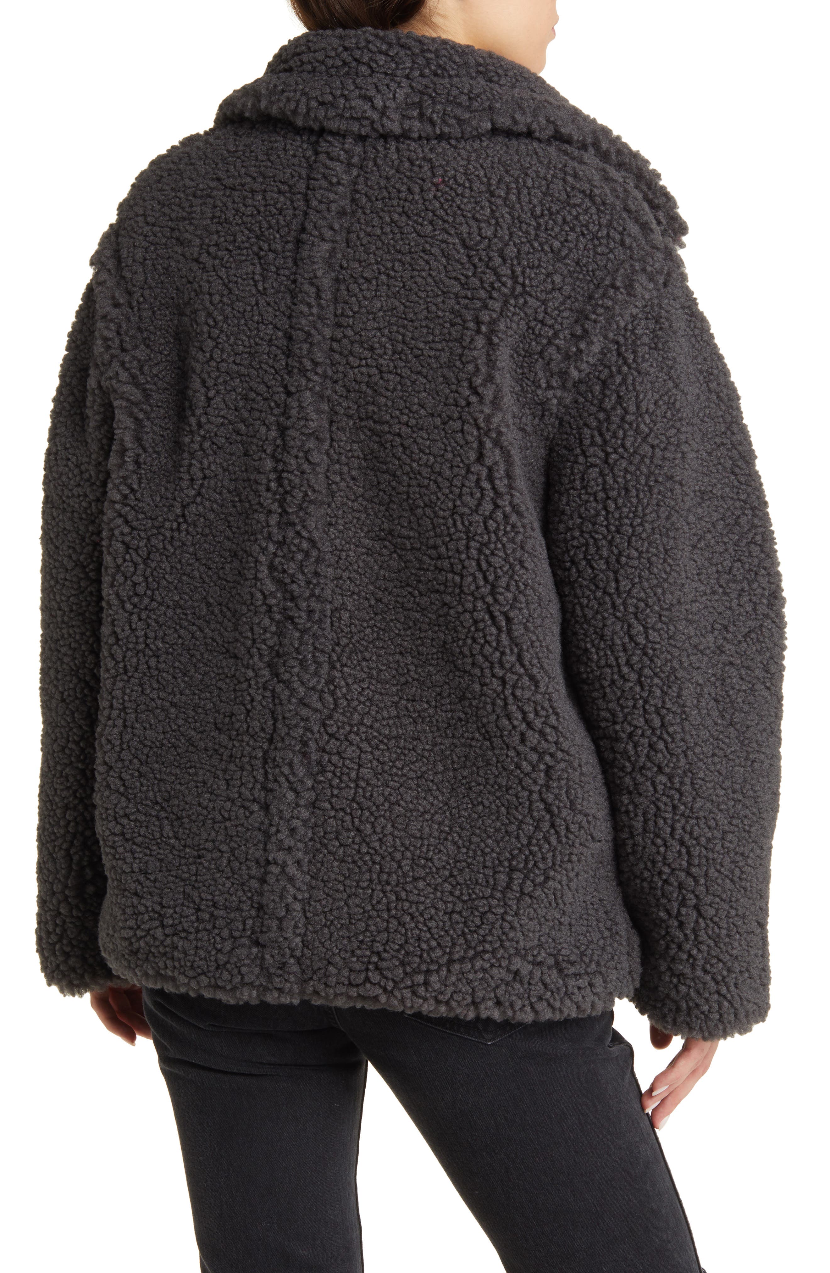 Gertrude Teddy Faux Shearling Coat - image 2