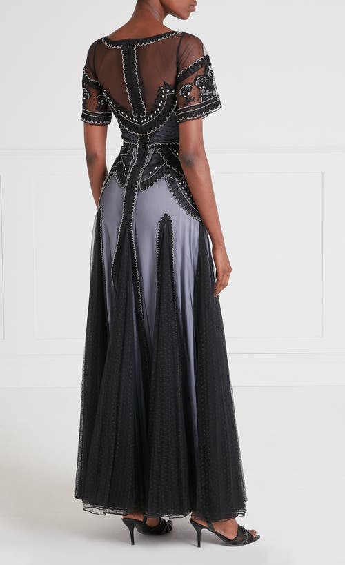 Temperley London Camille Gown In Black