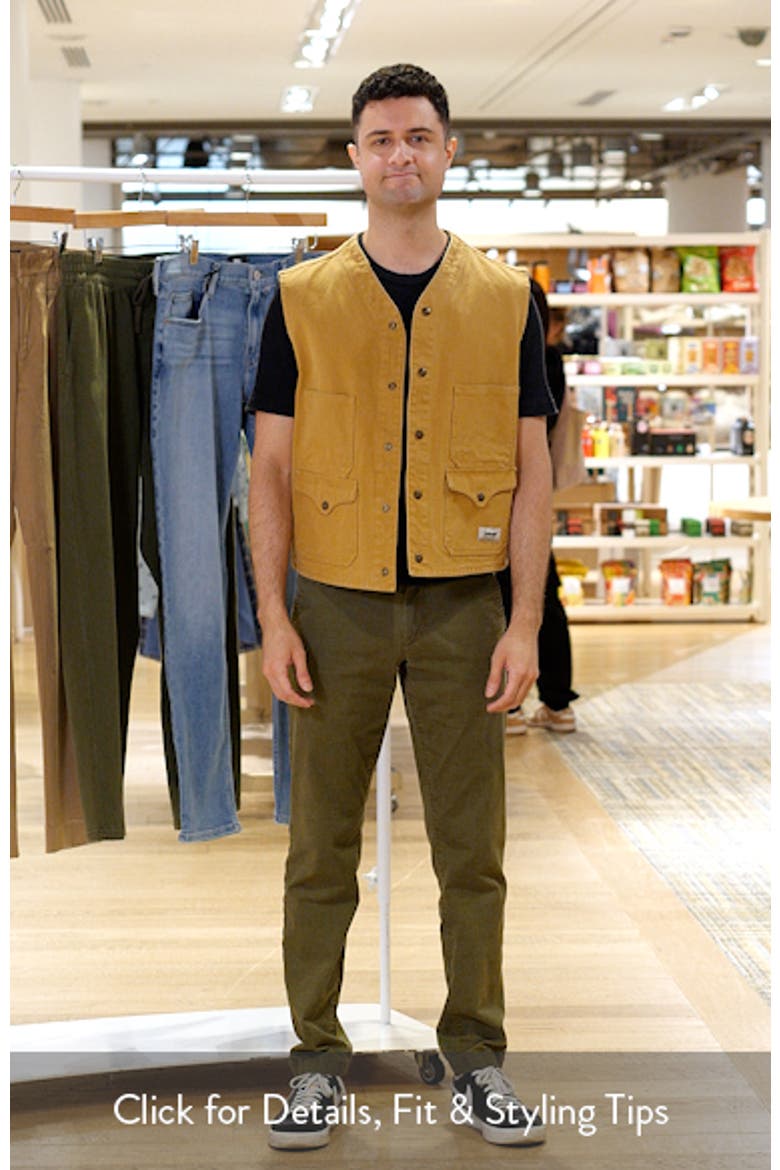 Cotton Canvas Utility Vest video