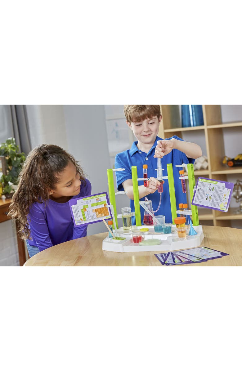 Thames & Kosmos Ooze Labs Chemistry Station, Alternate, color, Bright Green