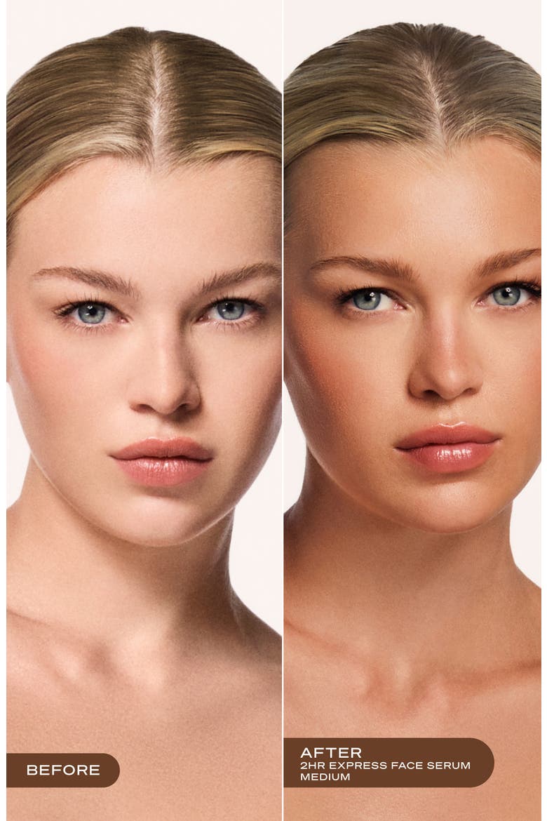 2 HR Express Face Self-Tanning Serum, Alternate, color, MEDIUM