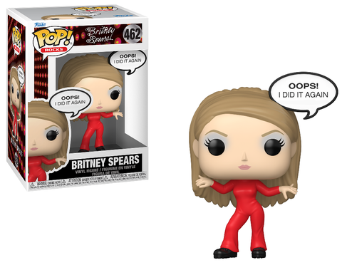 Britney Spears (Oops, I Did it Again) Funko Pop! Sayings