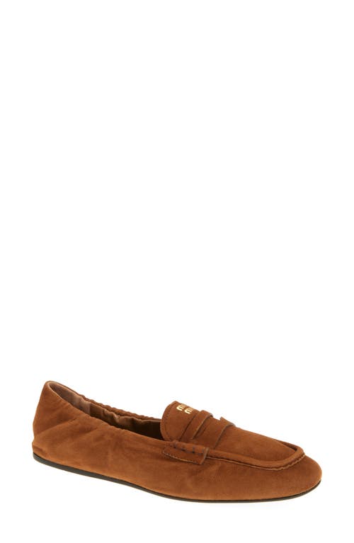 Miu Miu Loafers With Back Elasticated Detail