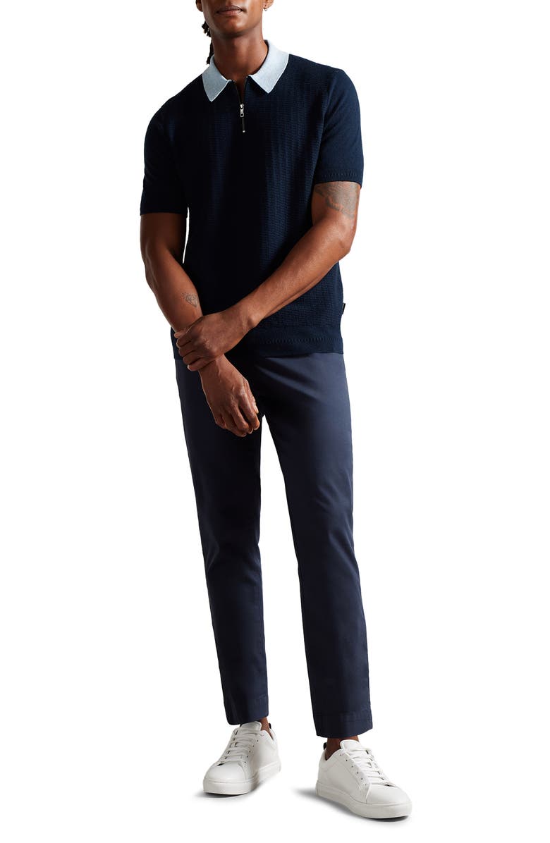 Ted Baker London Arwik Zip Sweater Polo, Alternate, color,
