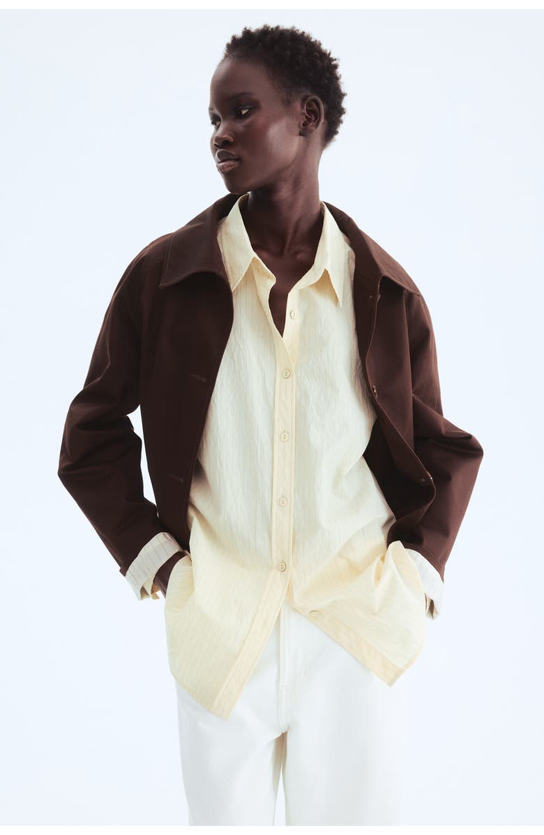 H&M Twill Jacket, Alternate, color, 