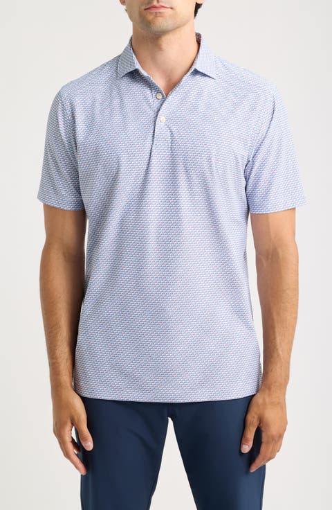 Motorcycle Performance Mesh Golf Polo