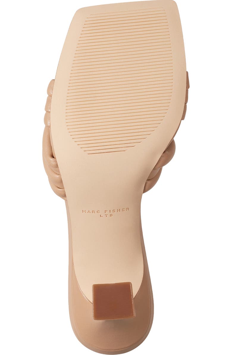 Marc Fisher LTD Dru Slide Sandal, Alternate, color, Medium Natural