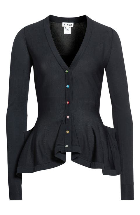 Jamie Ruffle Hem Cardigan