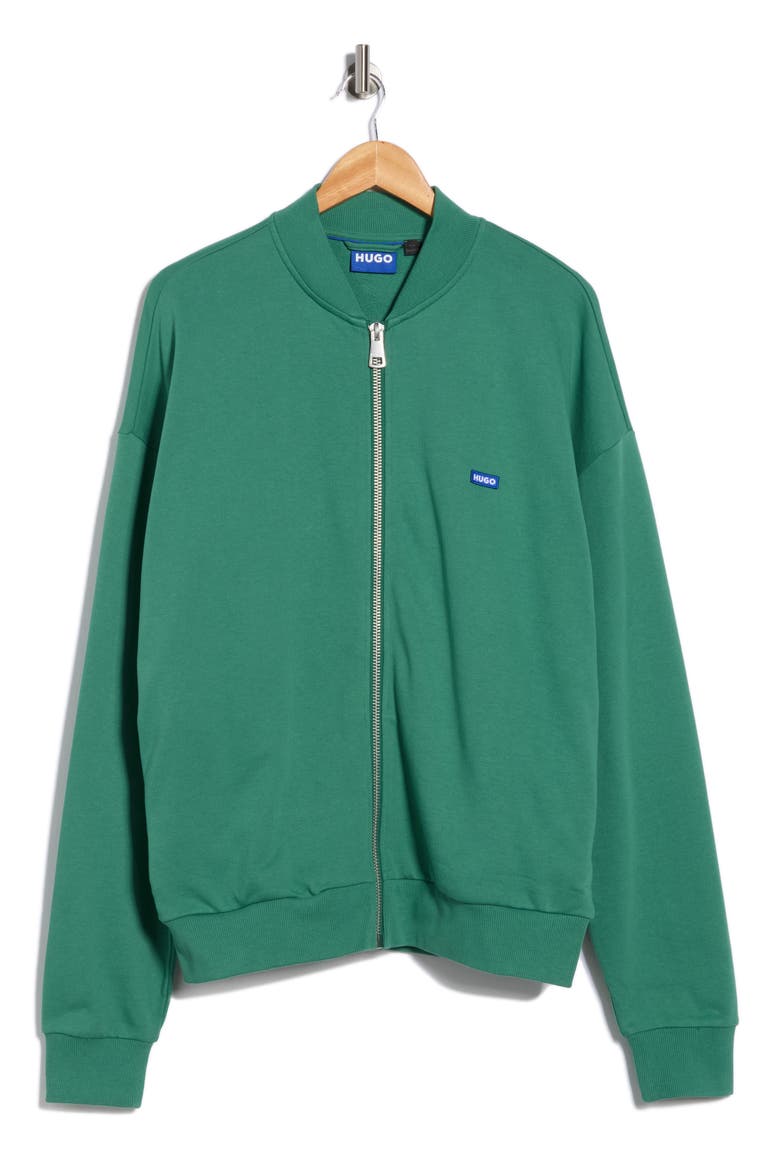 Narane Cotton Bomber Jacket, Alternate, color, OPEN GREEN