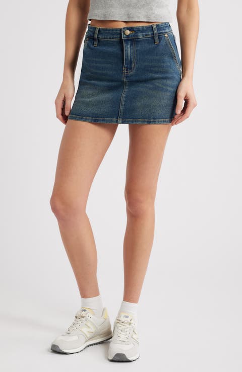 Mara Denim Miniskirt